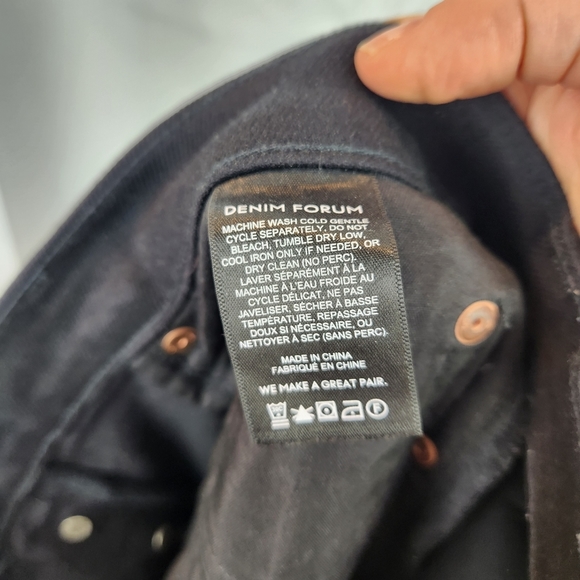 ARITZIA Denim Forum The Yoko high rise Slim size 29 in EUC - Picture 13 of 14